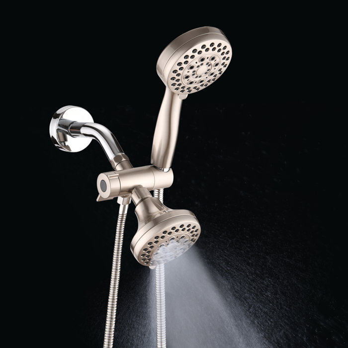 KARWORS Massage/Jet Handheld Shower Head 2.5 GPM GPM & Reviews Wayfair